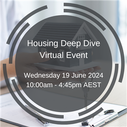 Housing Deep Dive - Virtual Event 19 June